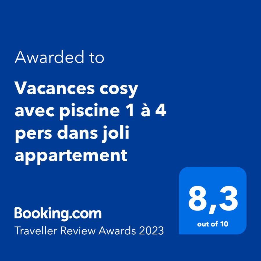 Vacances Avec Piscine Et Entree Autonome Dans Jolie Appartement Jusqu'A 4 Personnes Sérignan Εξωτερικό φωτογραφία